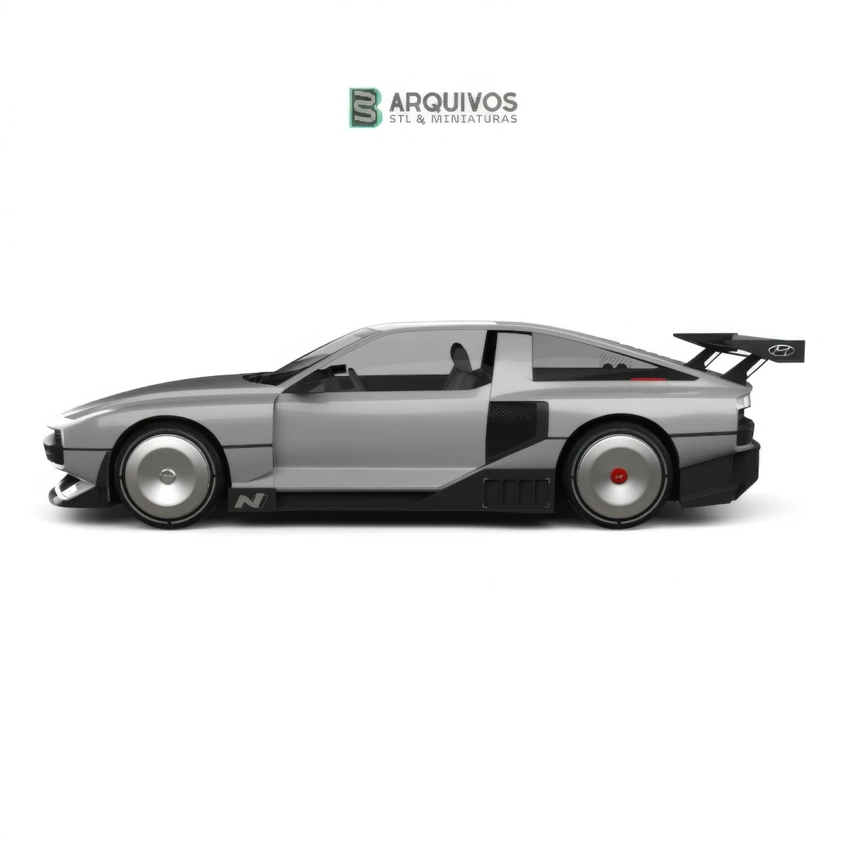 Modelo 3D STL - Hyundai N Vision 74 2022 — foto 5